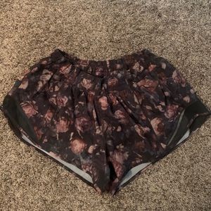 Lululemon Floral Shorts